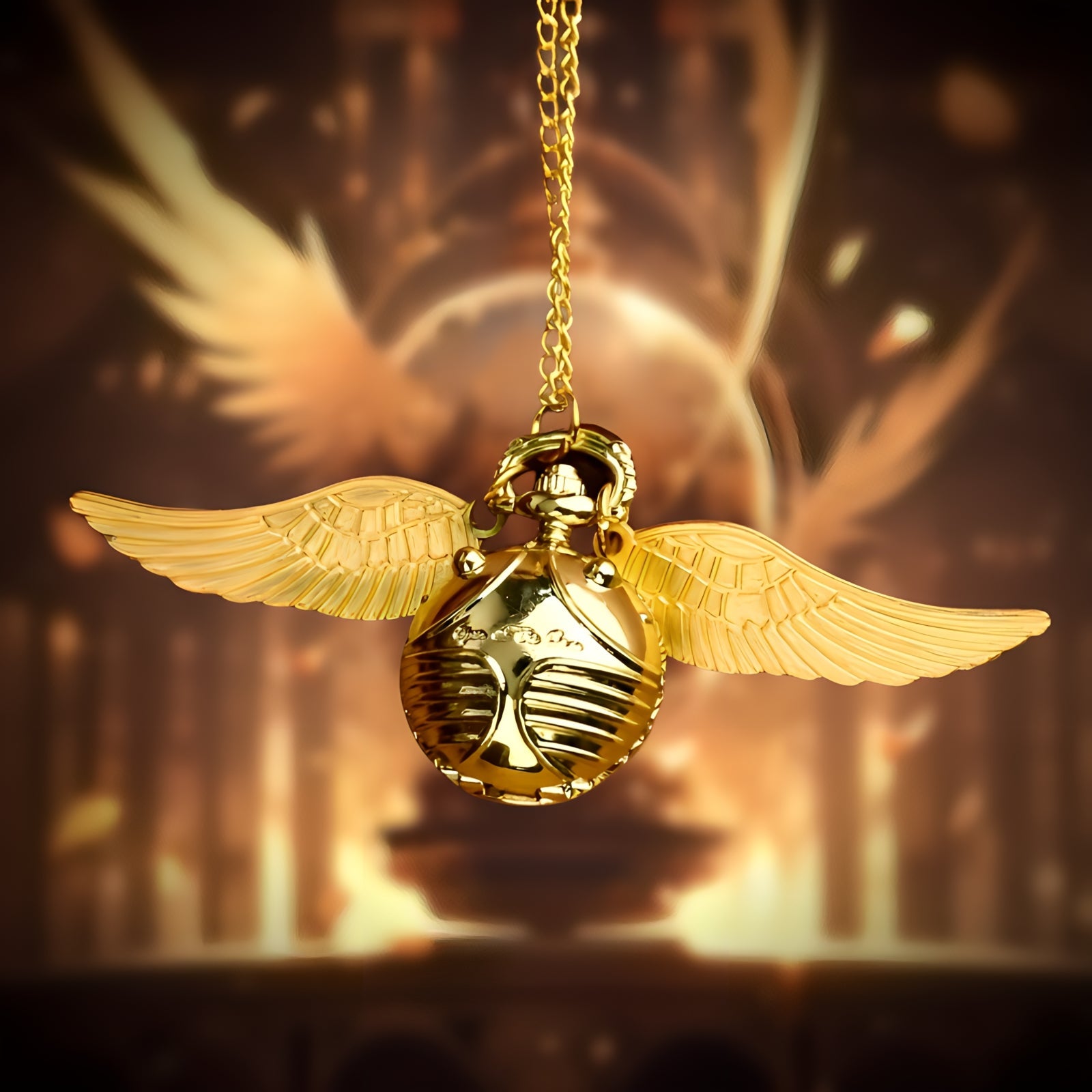 Golden Snitch Necklace