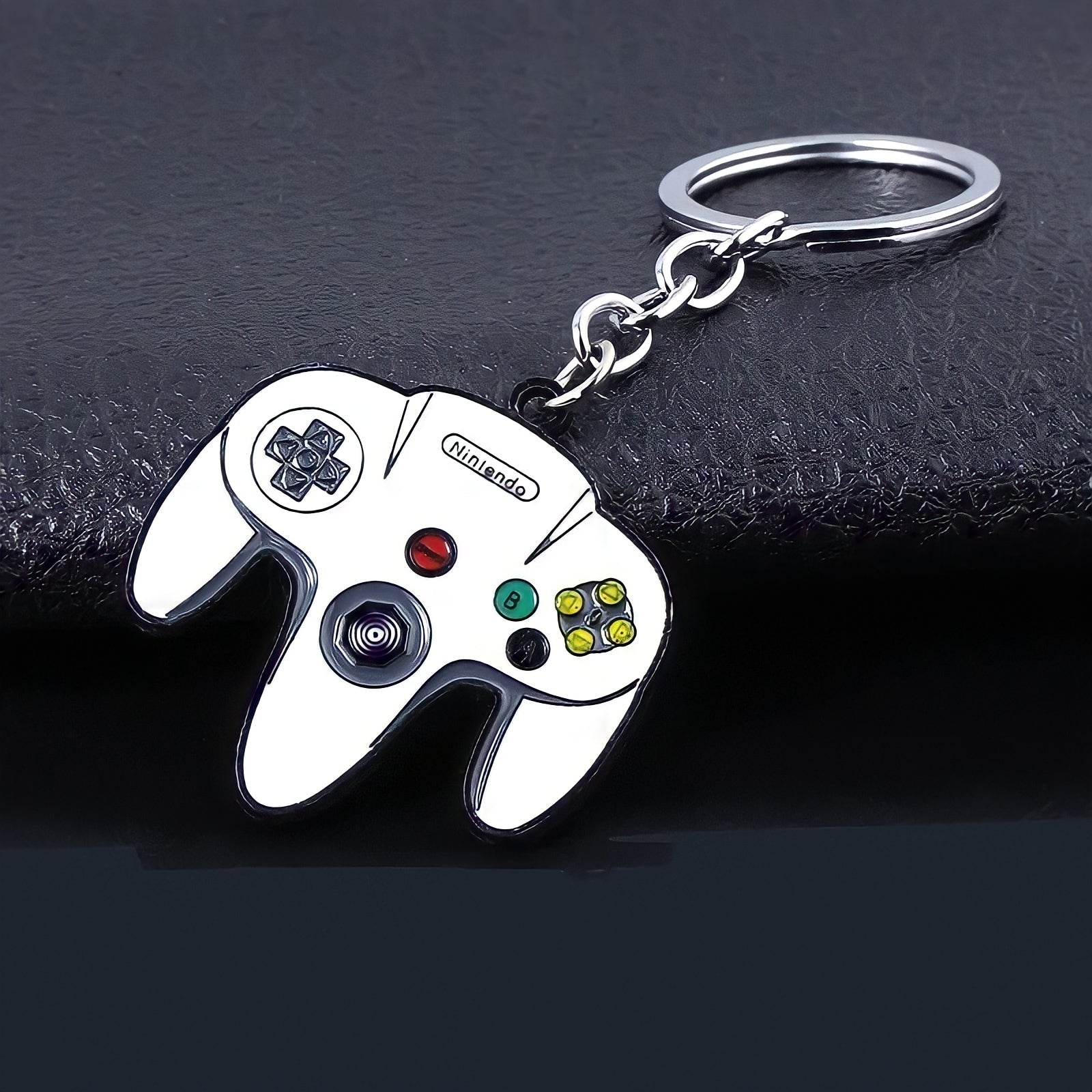 Nintendo 64 Controller Keychain