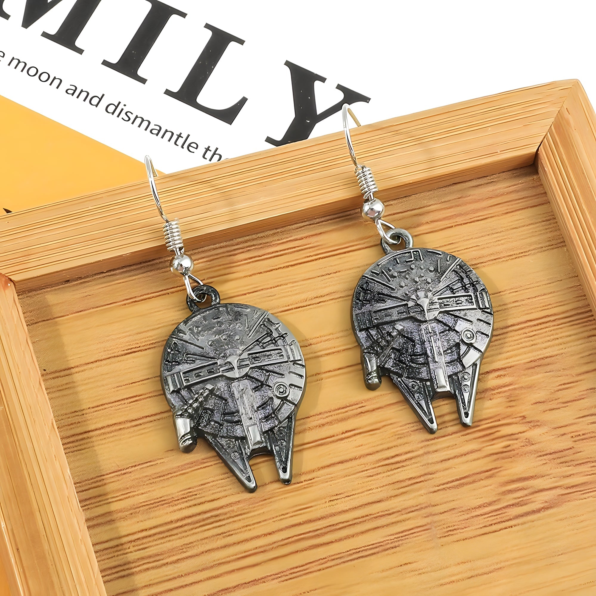 Millenium Falcon Earrings