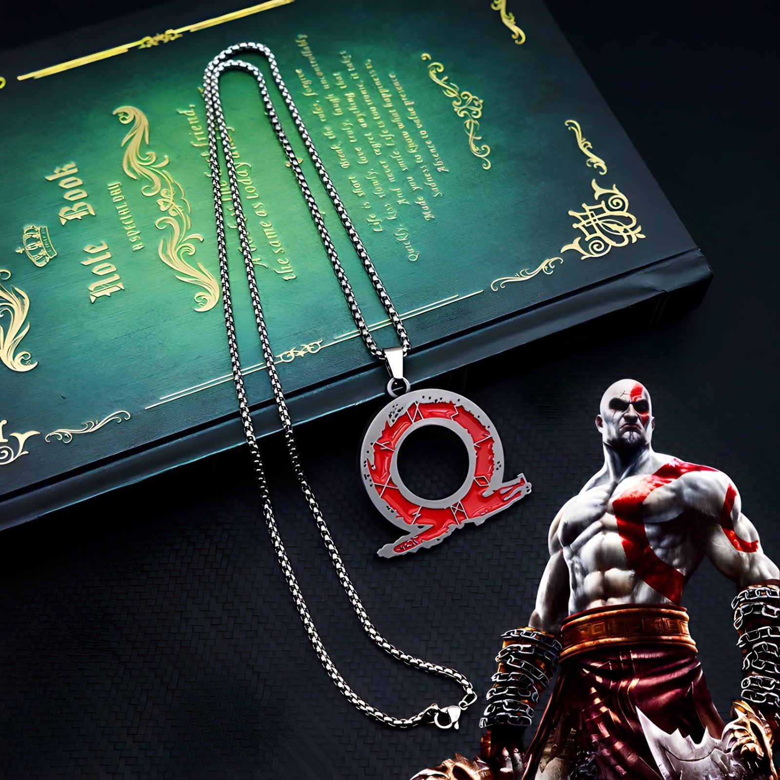 God of War Omega Necklace