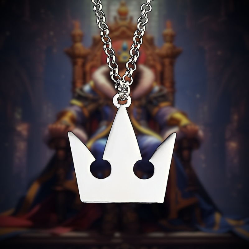 Kingdom of Hearts Crown Necklace