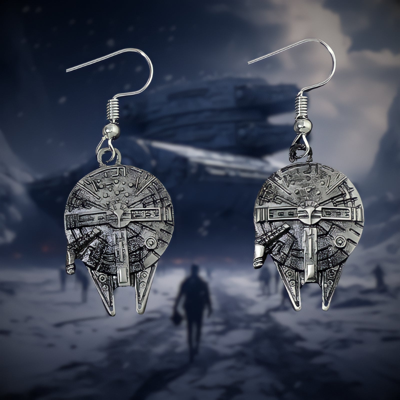 Millenium Falcon Earrings