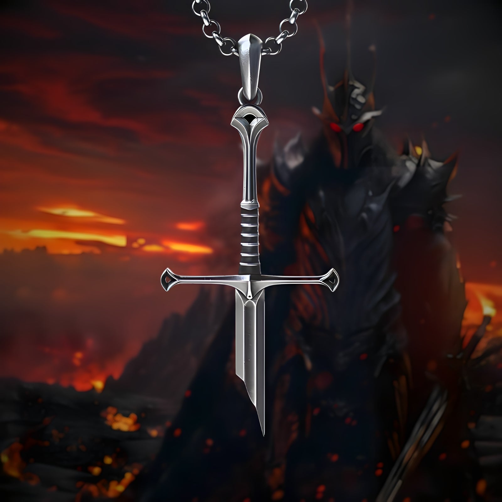 Narsil Sword Necklace