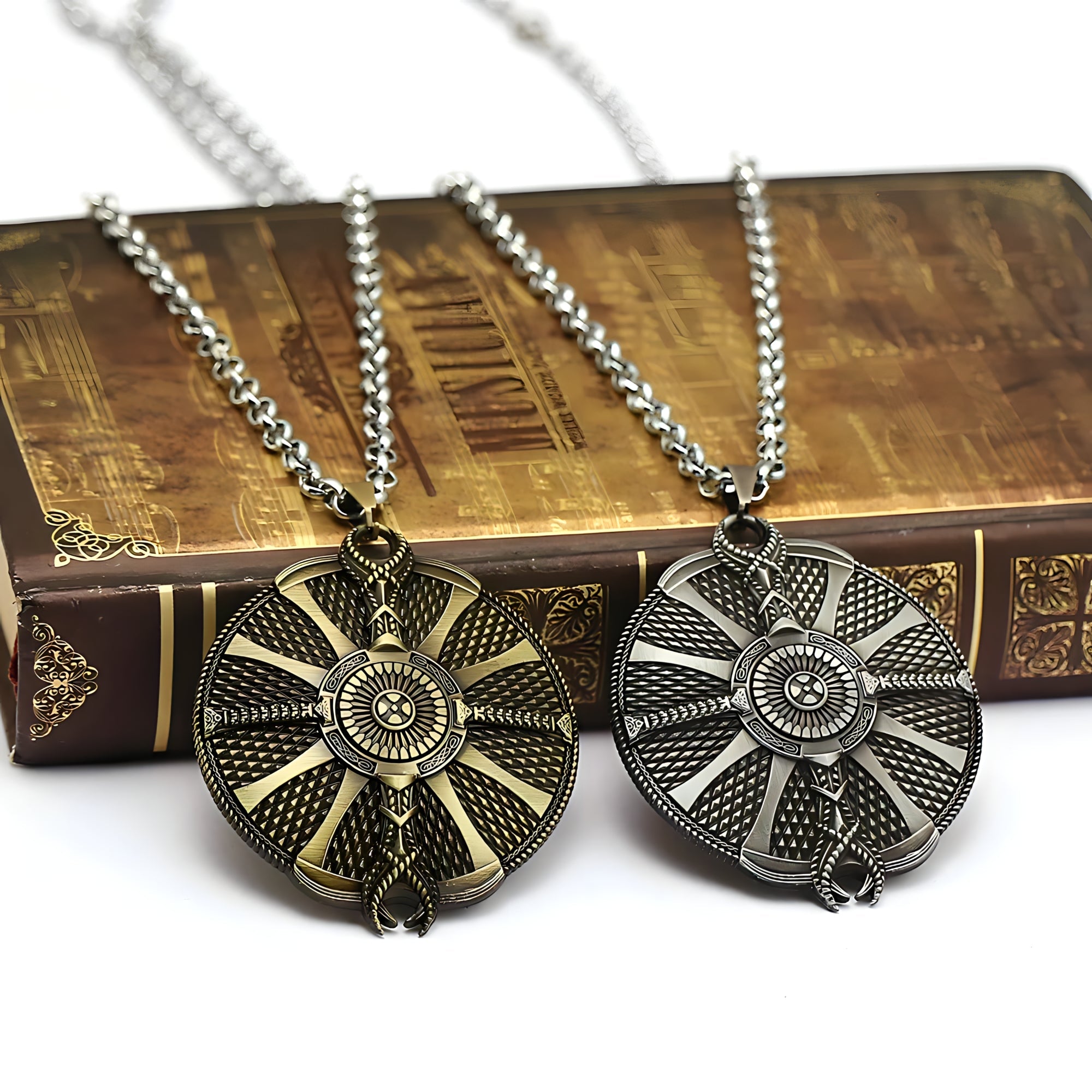 Kratos Shield Necklace