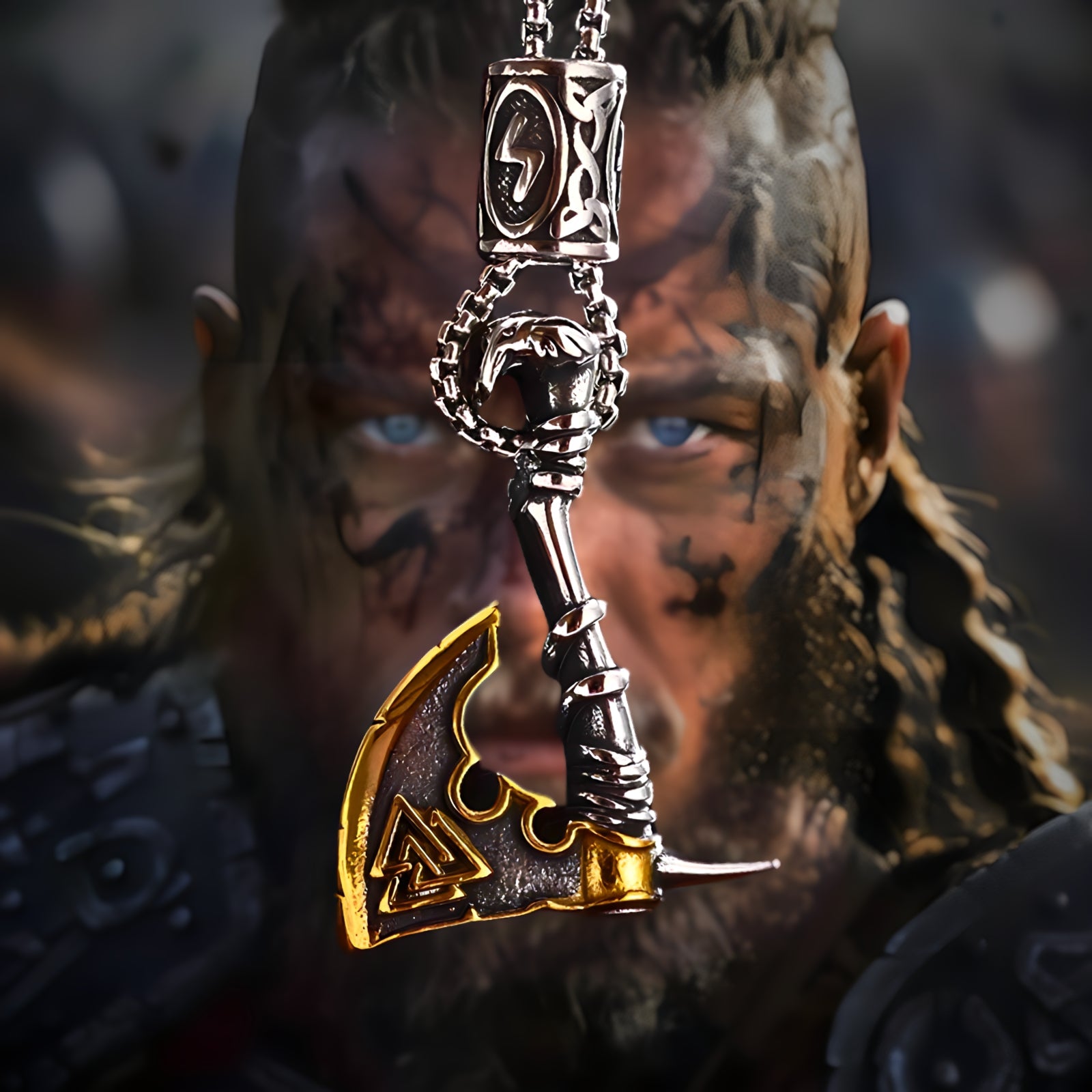 Ragnar Lothbrok Axe Necklace