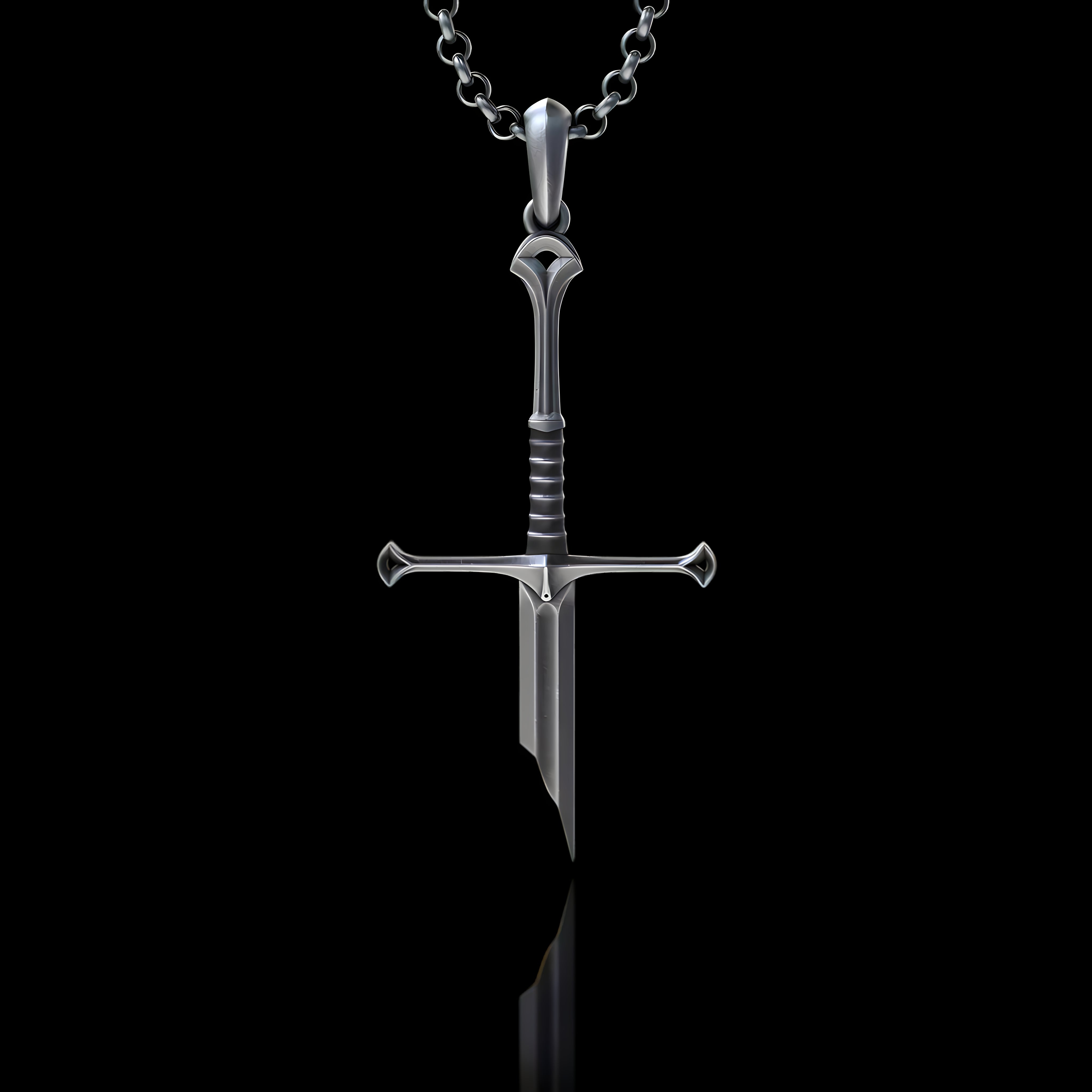 Narsil Sword Necklace