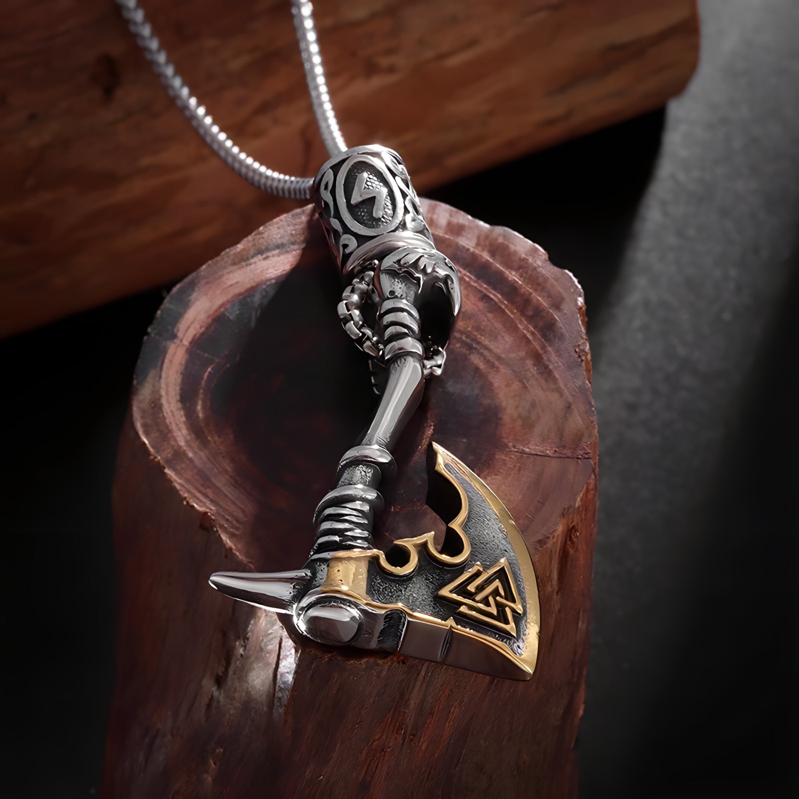 Ragnar Lothbrok Axe Necklace